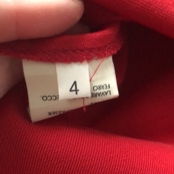 Bergdorf Goodman Red Skirt - Picture 5 of 6